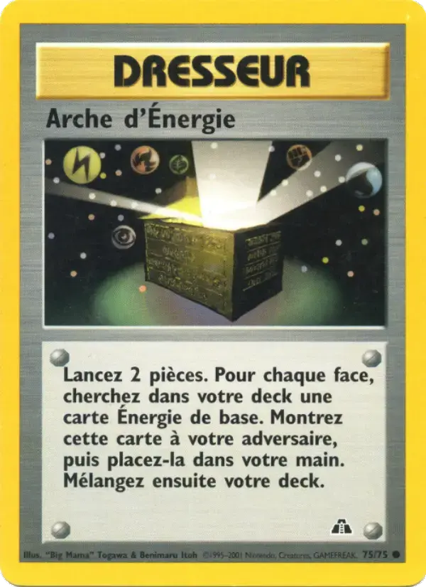 Carte Pokémon Arche d'Énergie #75 — Neo Discovery