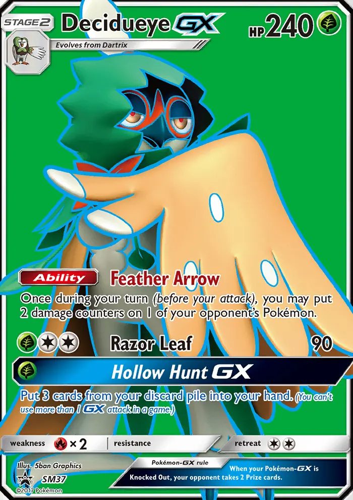 Carte Pokémon Archéduc GX #SM37 — Promos Soleil et Lune