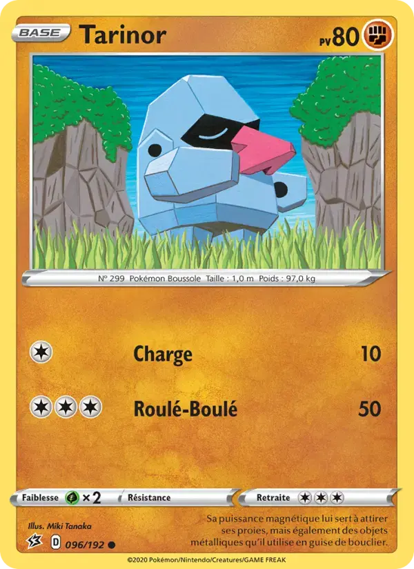 Carte Pokémon Tarinor #96 — Clash des Rebelles