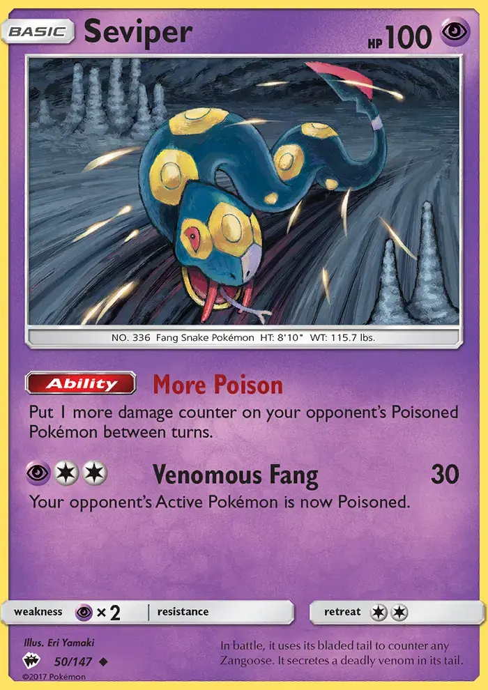 Seviper #50 — Burning Shadows