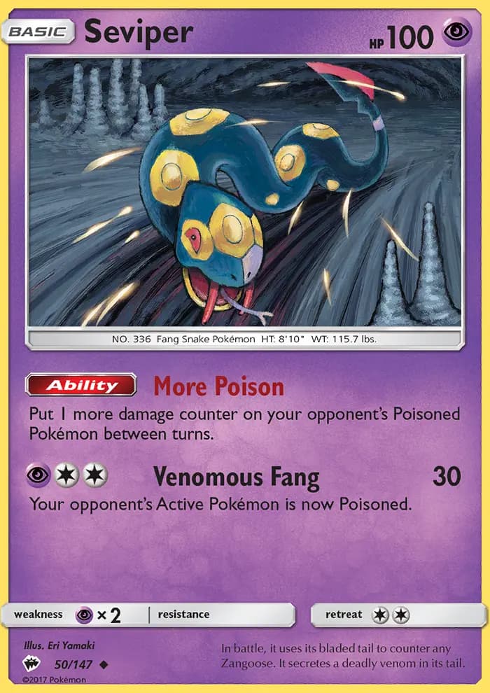 Seviper #50 — Burning Shadows