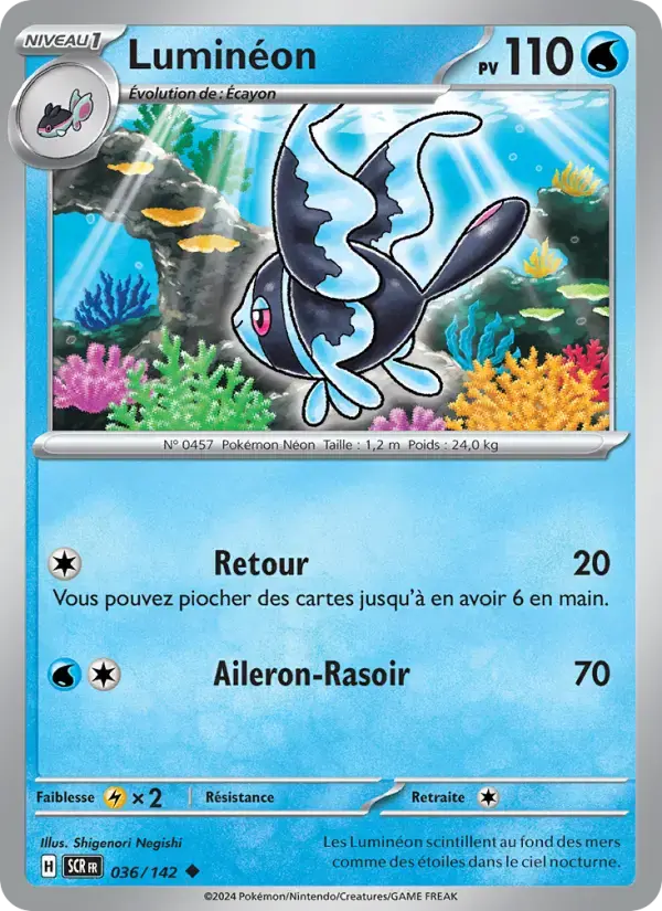 Carte Pokémon Luminéon #036 — Couronne Stellaire