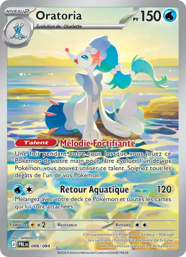 Carte Pokémon Oratoria #088 — Nuit Noire