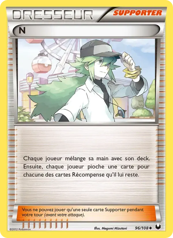 Carte Pokémon N #96 — Explorateurs Obscurs