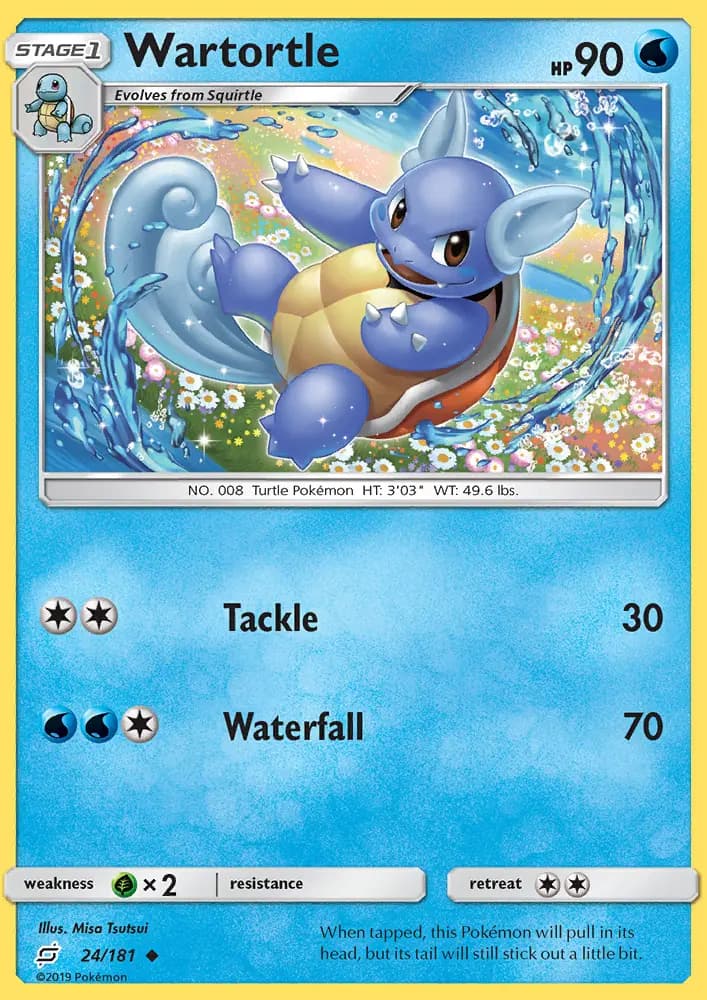 Wartortle #24 — Team Up