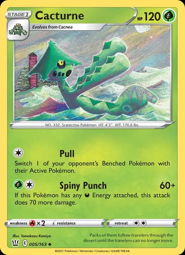 Cacturne #5 — Battle Styles