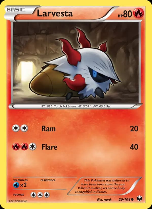 Larvesta #20 — Dark Explorers