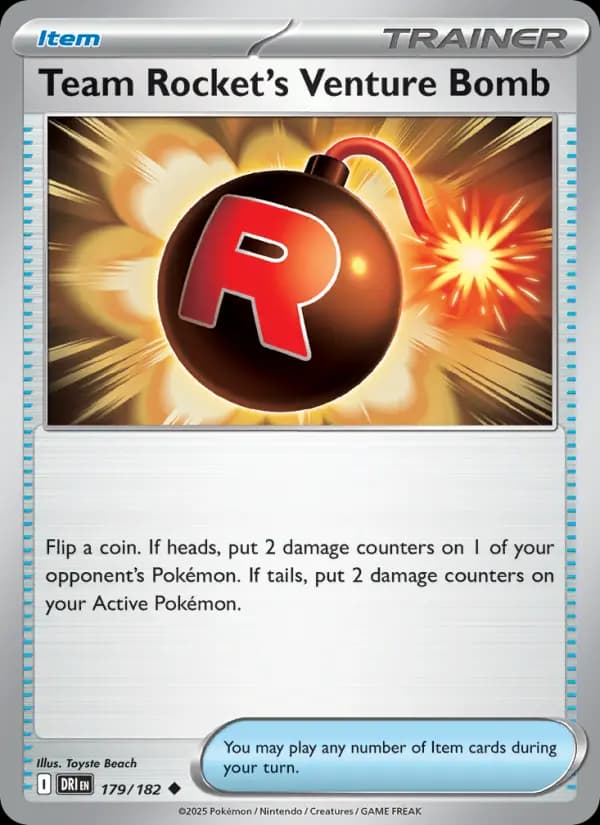 Team Rocket's Venture Bomb #179 — Destined Rivals