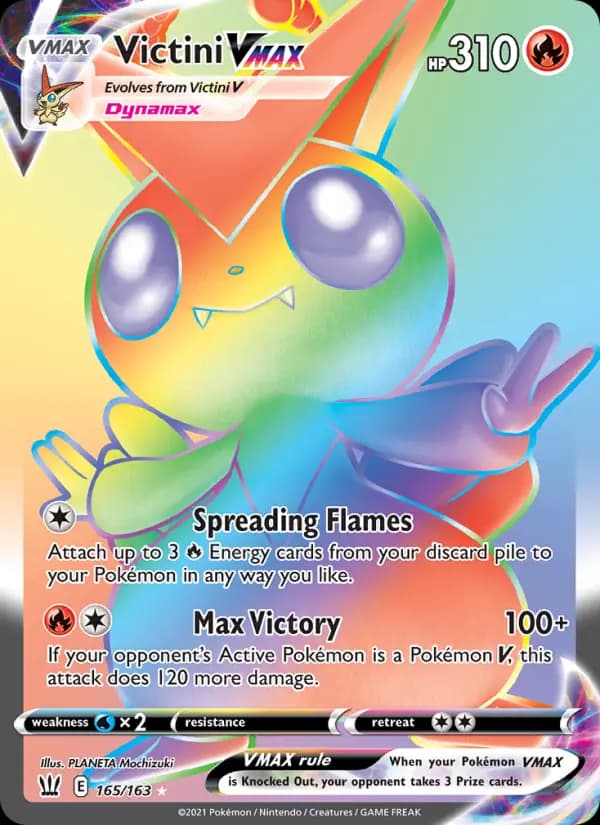 Victini VMAX #165 — Battle Styles