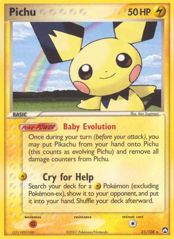 Pichu #21 — Power Keepers