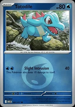 Totodile #041 Non Holo — Ascended Heroes