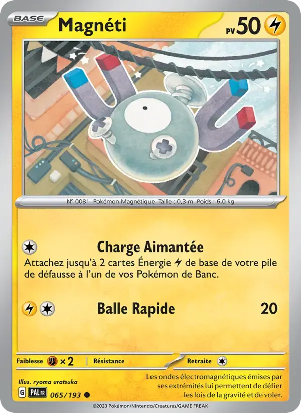 Carte Pokémon Magnéti #065 — Évolutions à Paldea