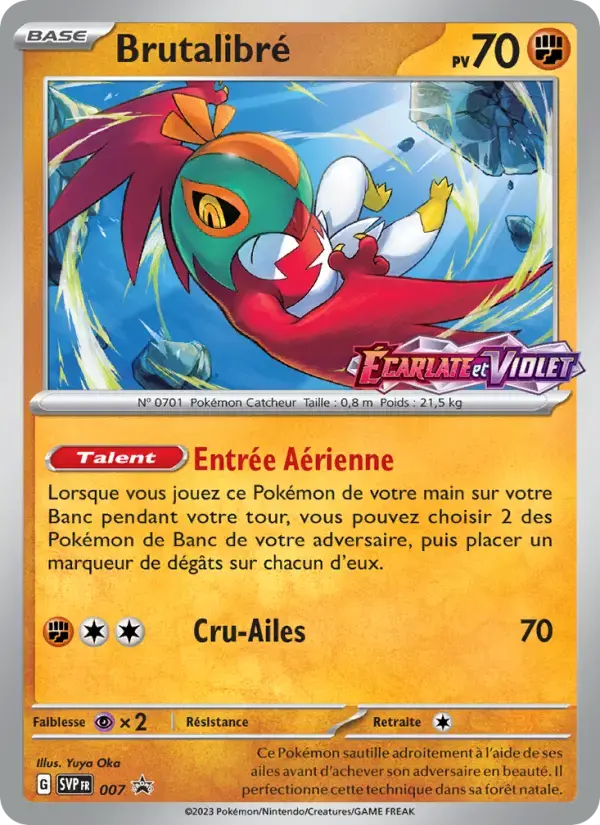 Carte Pokémon Brutalibré #7 — Promos Écarlate et Violet