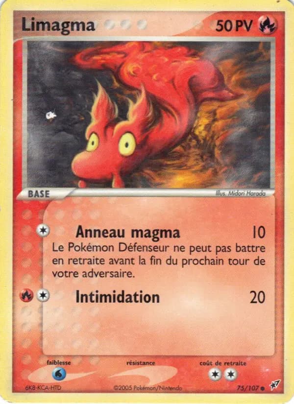 Carte Pokémon Limagma #75 — Deoxys
