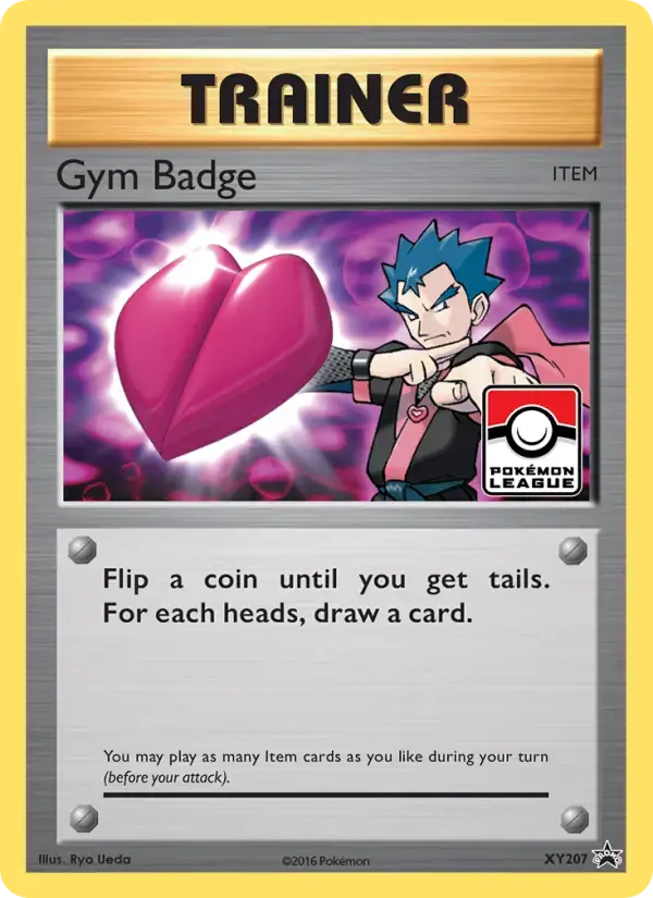Carte Pokémon Gym Badge #XY207 — Promos X&Y
