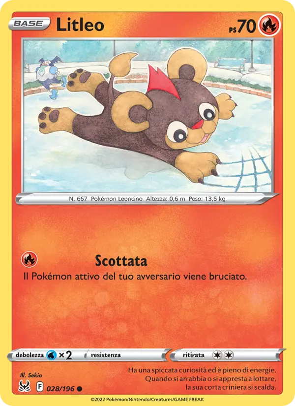Carte Pokémon Hélionceau #028 — Origine Perdue