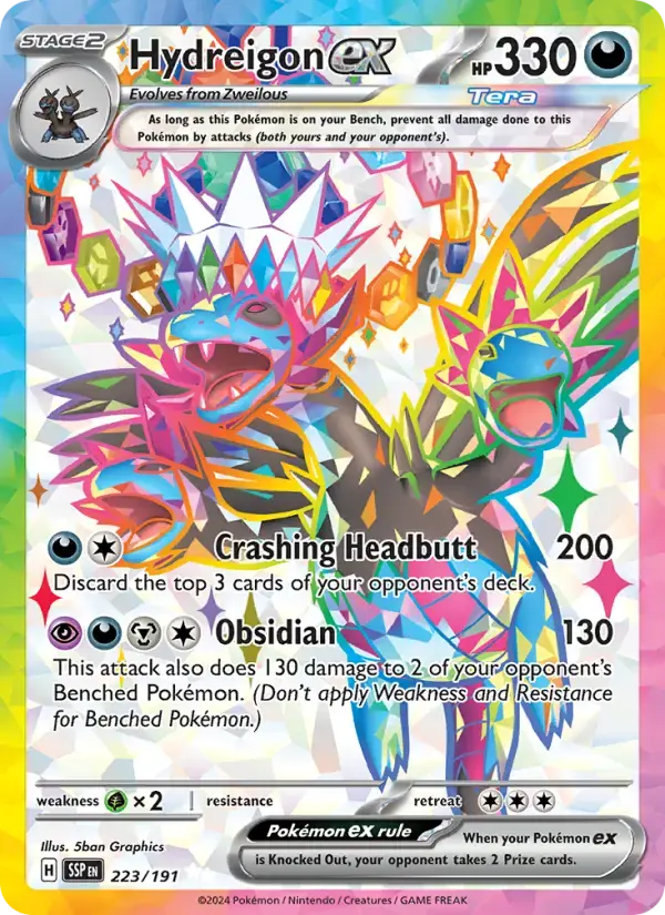Hydreigon ex #223 — Surging Sparks