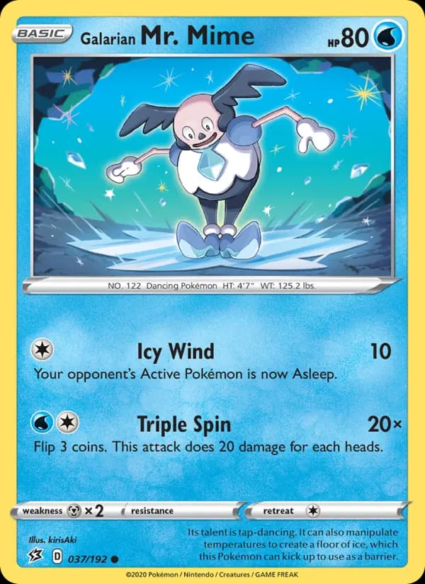 Galarian Mr. Mime #37 — Rebel Clash