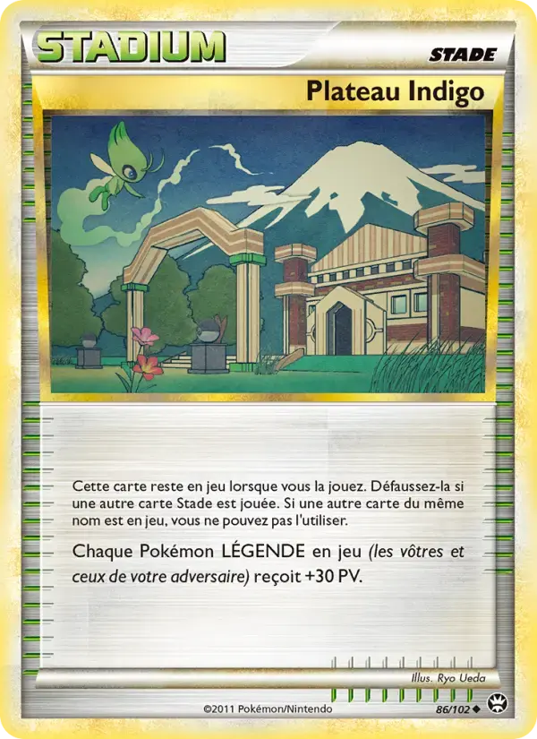 Carte Pokémon Plateau Indigo #86 — Triomphe