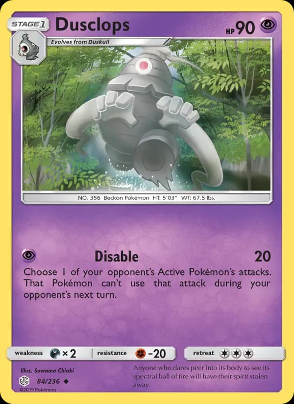 Dusclops #84 — Cosmic Eclipse