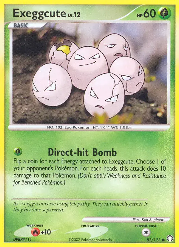 Exeggcute #82 — Mysterious Treasures