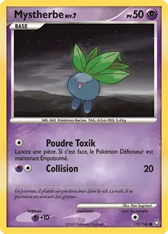 Carte Pokémon Mystherbe #112 — Éveil des Légendes