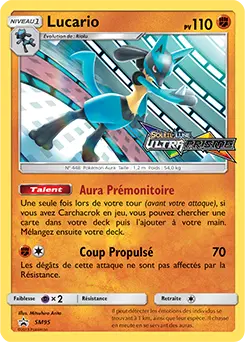 Carte Pokémon Lucario #SM95 — Promos Soleil et Lune