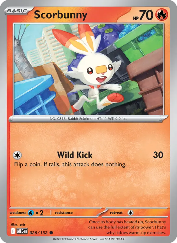 Carte Pokémon Flambino #026 — Méga-Évolution
