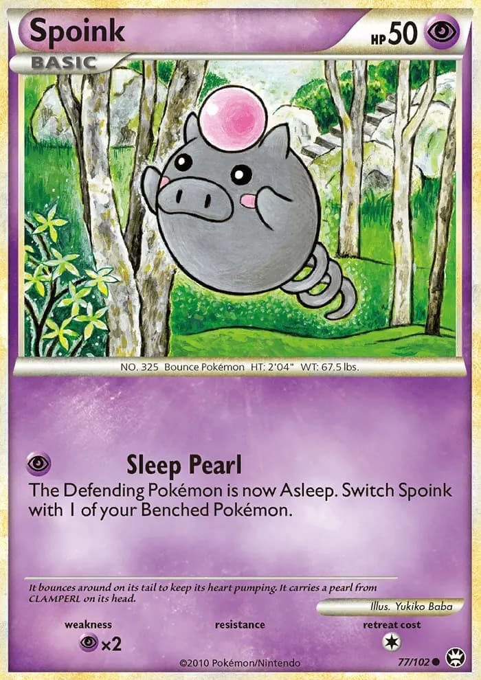 Spoink #77 — Triumphant