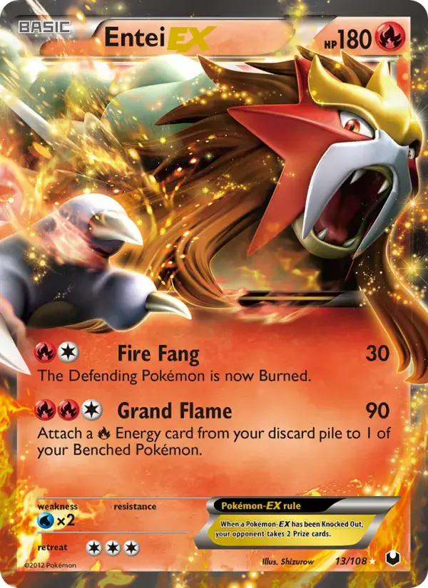 Entei-EX #13 — Dark Explorers