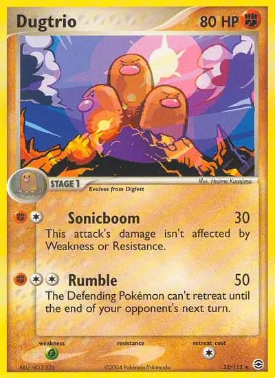 Dugtrio #22 — FireRed & LeafGreen