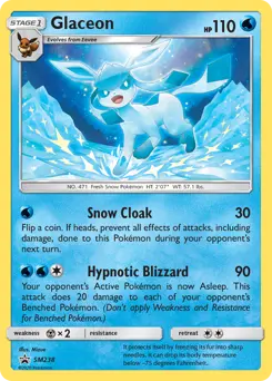 Carte Pokémon Glaceon #SM238 — Promos Soleil et Lune