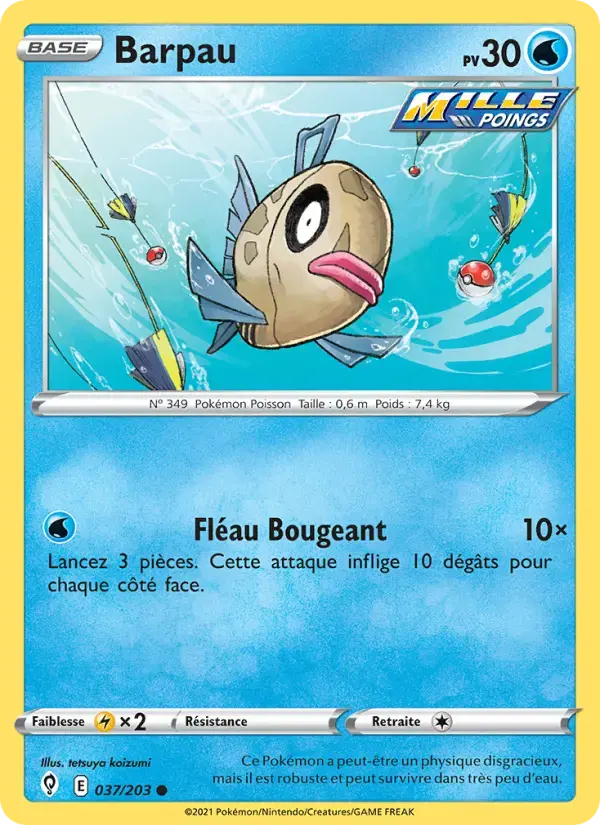 Carte Pokémon Barpau #37 — Évolution Céleste