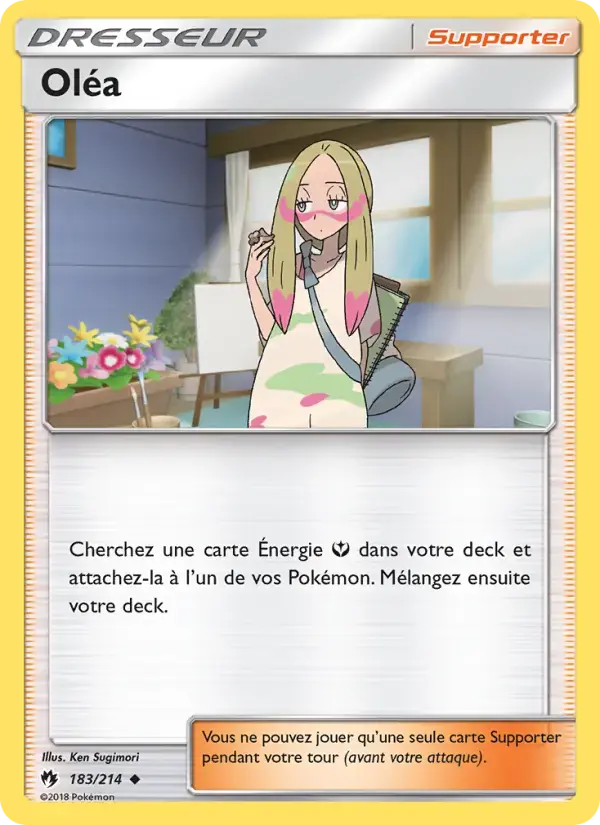 Carte Pokémon Oléa #183 — Tonnerre Perdu