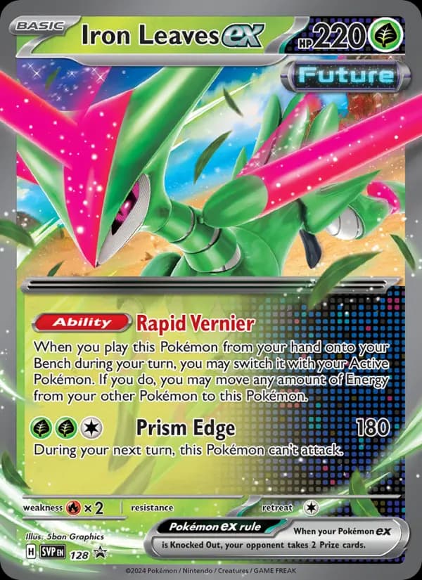 Iron Leaves ex #128 — Scarlet & Violet Promos