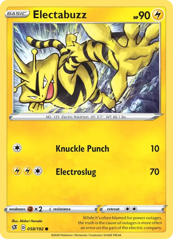 Electabuzz #58 — Rebel Clash