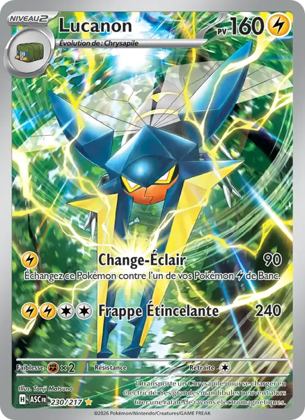 Carte Pokémon Lucanon #230 — Héros Transcendants