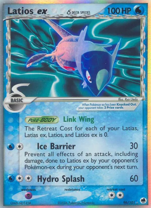 Latios ex δ #096 — Dragon Frontiers