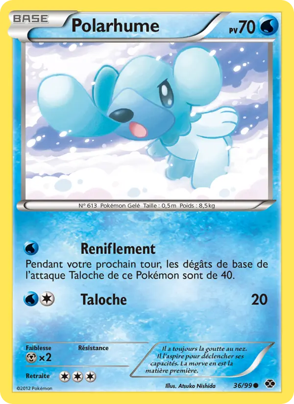 Carte Pokémon Polarhume #36 — Destinées Futures