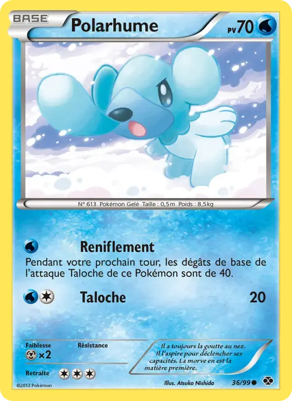 Carte Pokémon Polarhume #36 — Destinées Futures