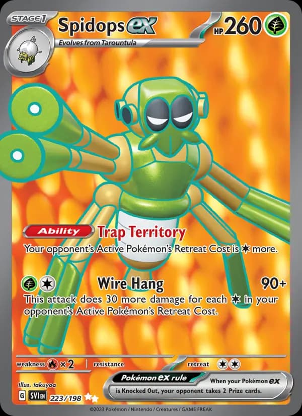 Spidops ex #223 — Scarlet & Violet