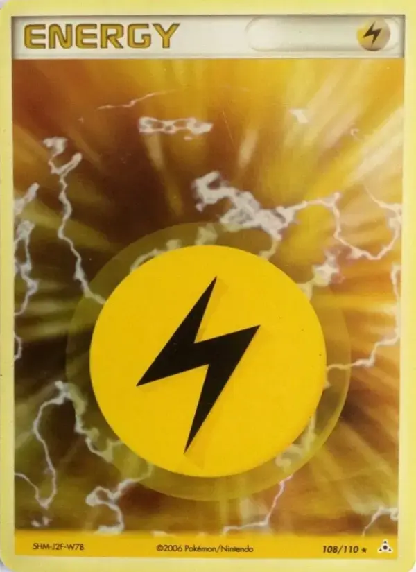 Carte Pokémon Énergie Électrique #108 — Fantômes Holon