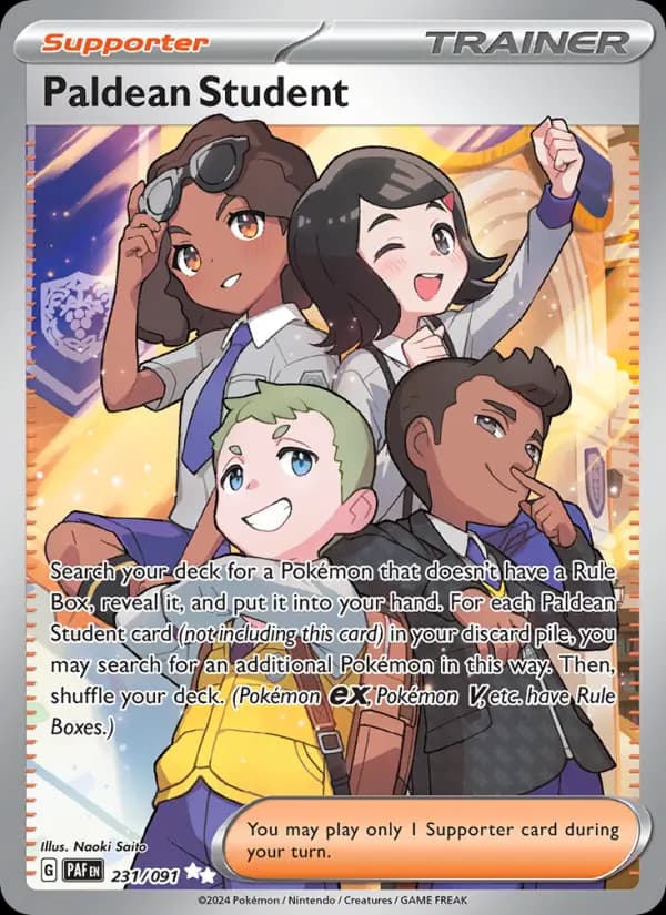 Paldean Student #231 — Paldean Fates