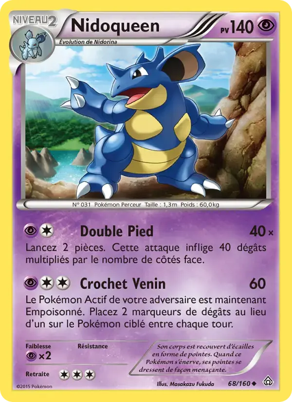 Carte Pokémon Nidoqueen #68 — Primo-Choc