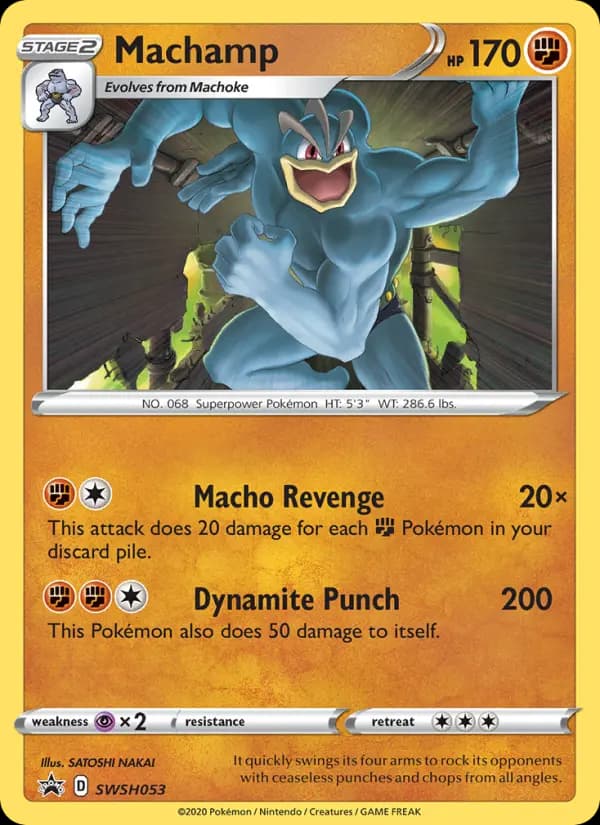 Machamp #SWSH053 — Sword & Shield Promos