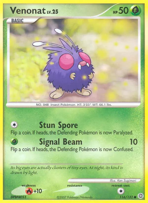 Venonat #116 — Secret Wonders