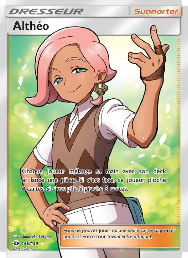 Carte Pokémon Althéo #146 — Soleil et Lune