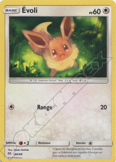 Eevee #40 — 2019 McDonald's Collection