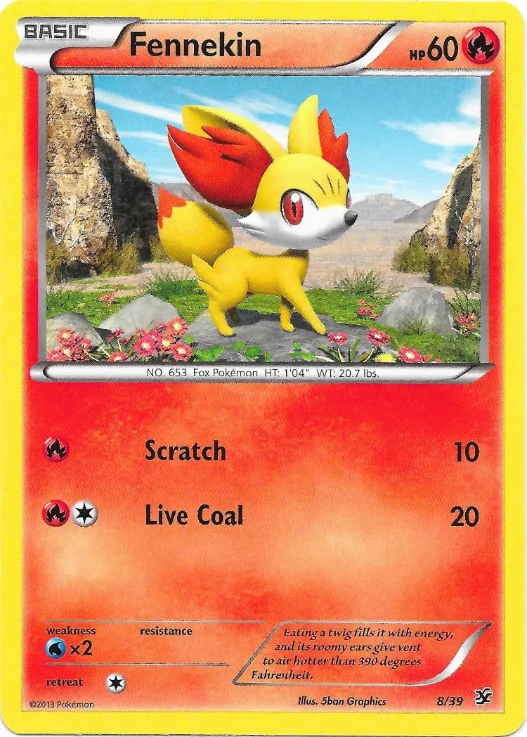 Fennekin #3 — 2014 McDonald's Collection