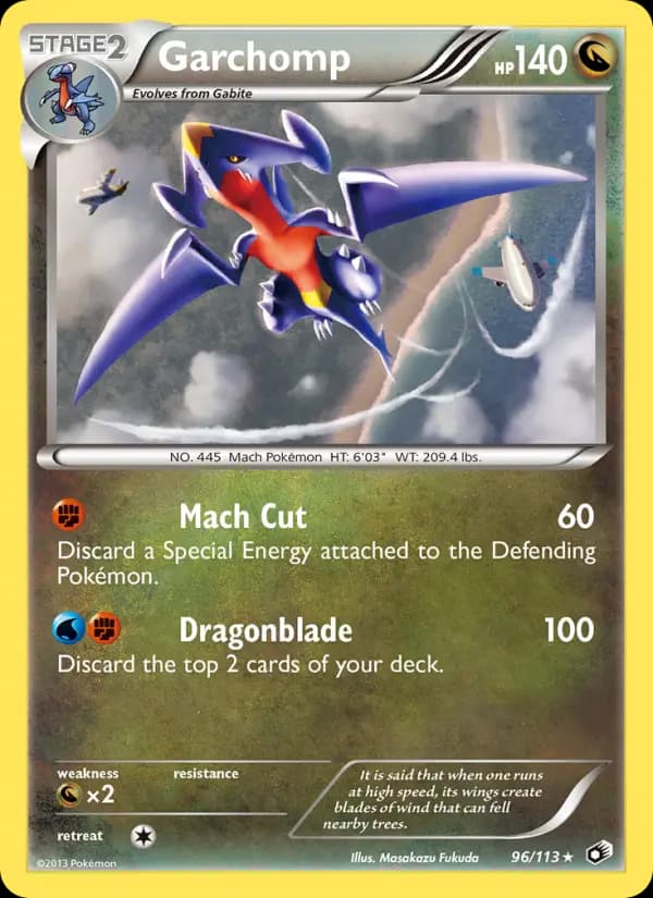 Garchomp #96 — Legendary Treasures